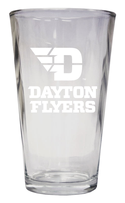 Dayton Flyers Officially Licensed 16 oz Pint Glass Engraved 