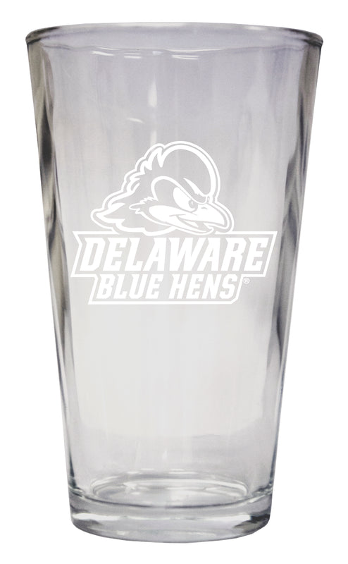 Delaware Blue Hens Officially Licensed 16 oz Pint Glass Engraved 