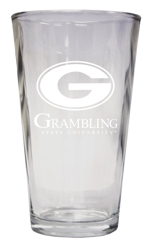 Grambling State Tigers Officially Licensed 16 oz Pint Glass Engraved 