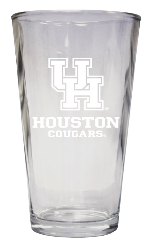 University of Houston Officially Licensed 16 oz Pint Glass Engraved 