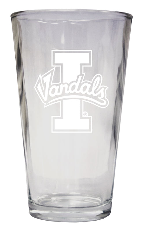Idaho Vandals Officially Licensed 16 oz Pint Glass Engraved 