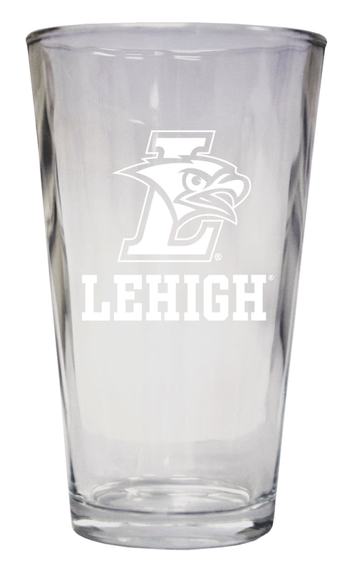 Lehigh University Mountain Hawks Officially Licensed 16 oz Pint Glass Engraved 