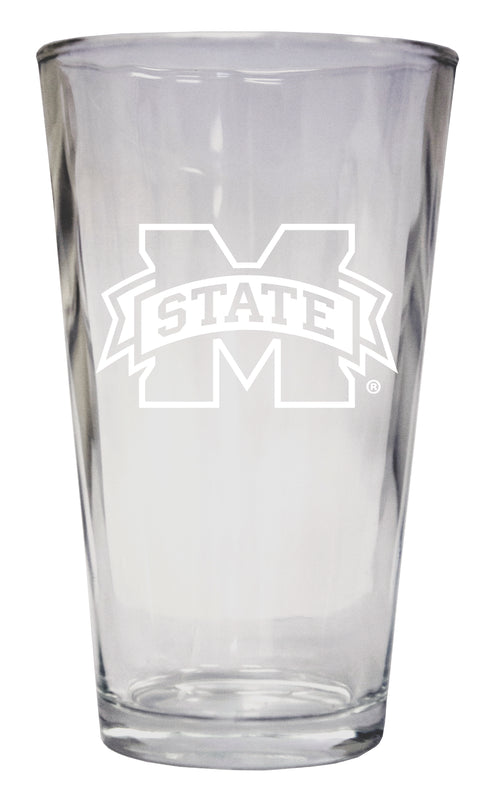 Mississippi State Bulldogs Officially Licensed 16 oz Pint Glass Engraved 