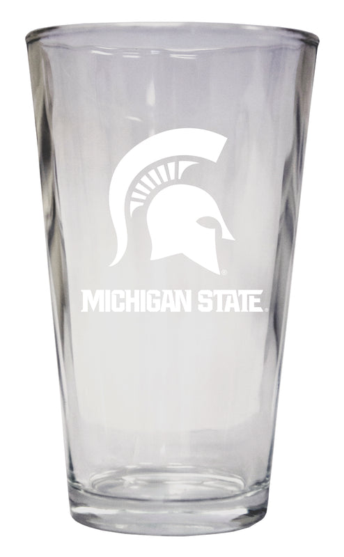 Michigan State Spartans Officially Licensed 16 oz Pint Glass Engraved 