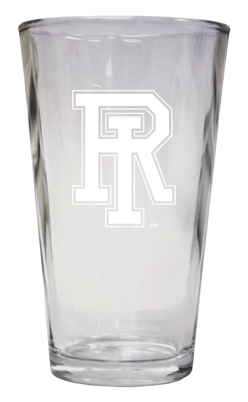 Rhode Island University Officially Licensed 16 oz Pint Glass Engraved 