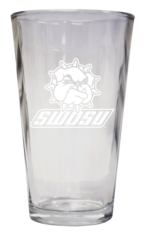 Southwestern Oklahoma State University Officially Licensed 16 oz Pint Glass Engraved 