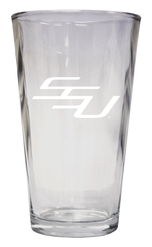 Savannah State University Officially Licensed 16 oz Pint Glass Engraved 