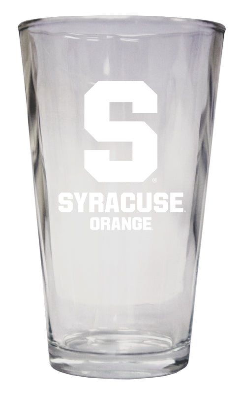 Syracuse Orange Officially Licensed 16 oz Pint Glass Engraved 
