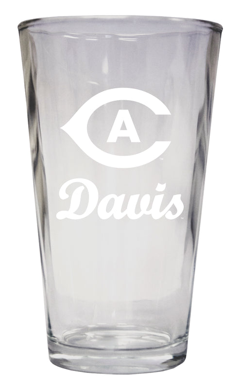 UC Davis Aggies Officially Licensed 16 oz Pint Glass Engraved 