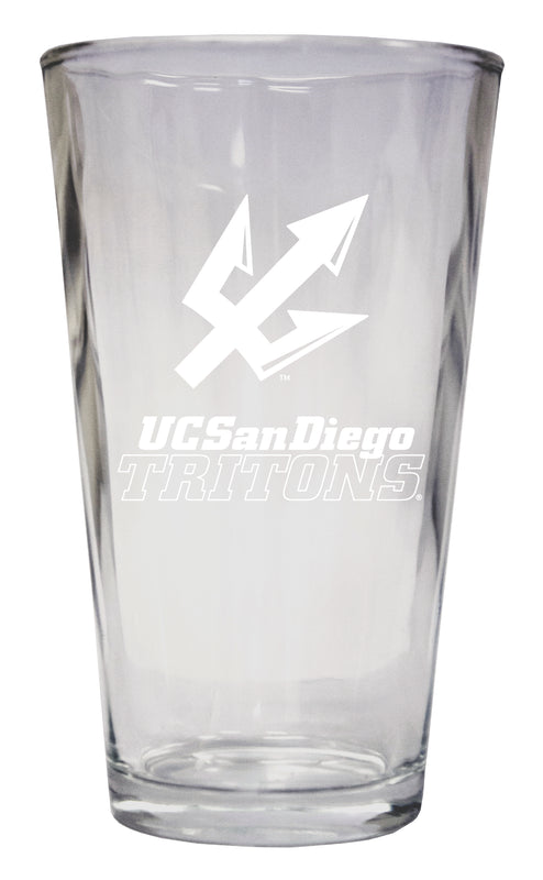 UC San Diego Officially Licensed 16 oz Pint Glass Engraved 