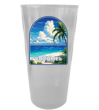 Load image into Gallery viewer, Cozumel Mexico Design C Souvenir Plastic 16 oz pint
