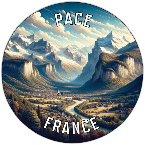 Pace France Souvenir Vinyl Decal Sticker 6-Inch