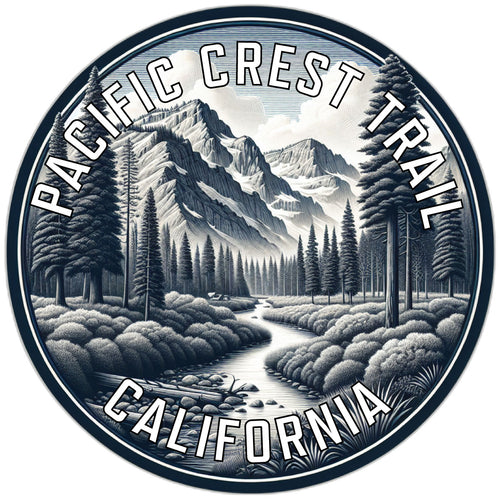 Pacific Crest Trail Souvenir Vinyl Decal Sticker 2-Inch