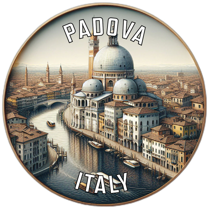 Padova Italy Souvenir Die Cut Flat Magnet 2-Inch