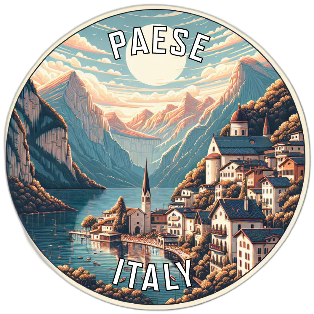 Paese Italy Souvenir Vinyl Decal Sticker 2-Inch