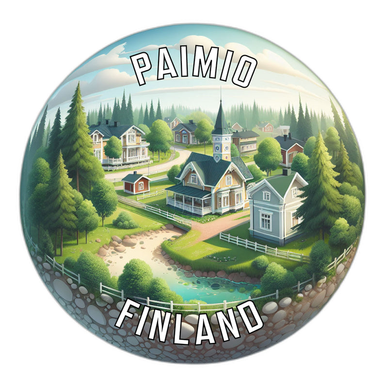 Paimio Finland Souvenir Vinyl Decal Sticker 6-Inch