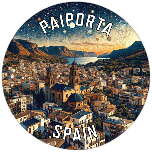 Paiporta Spain Souvenir Vinyl Decal Sticker 2-Inch