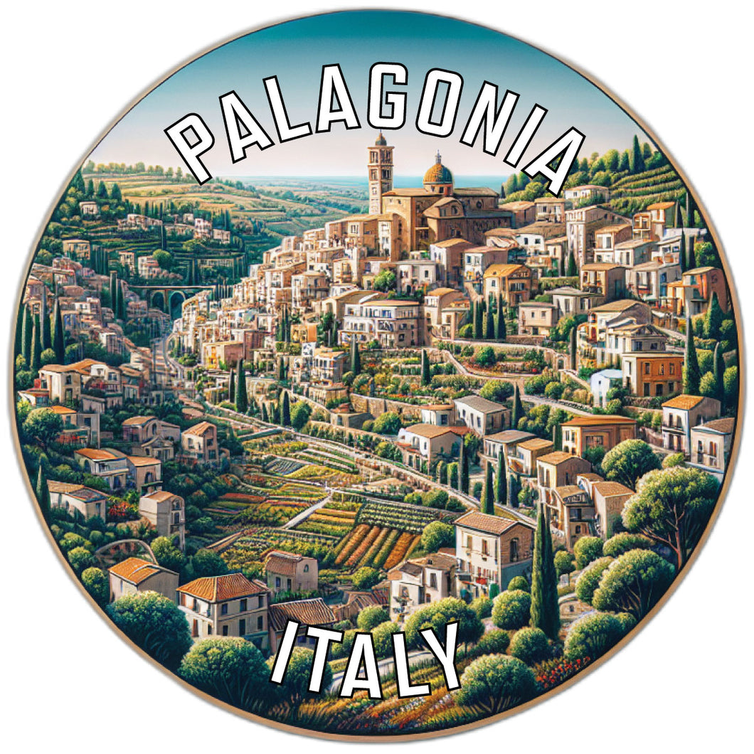 Palagonia Italy Souvenir Die Cut Flat Magnet 2-Inch