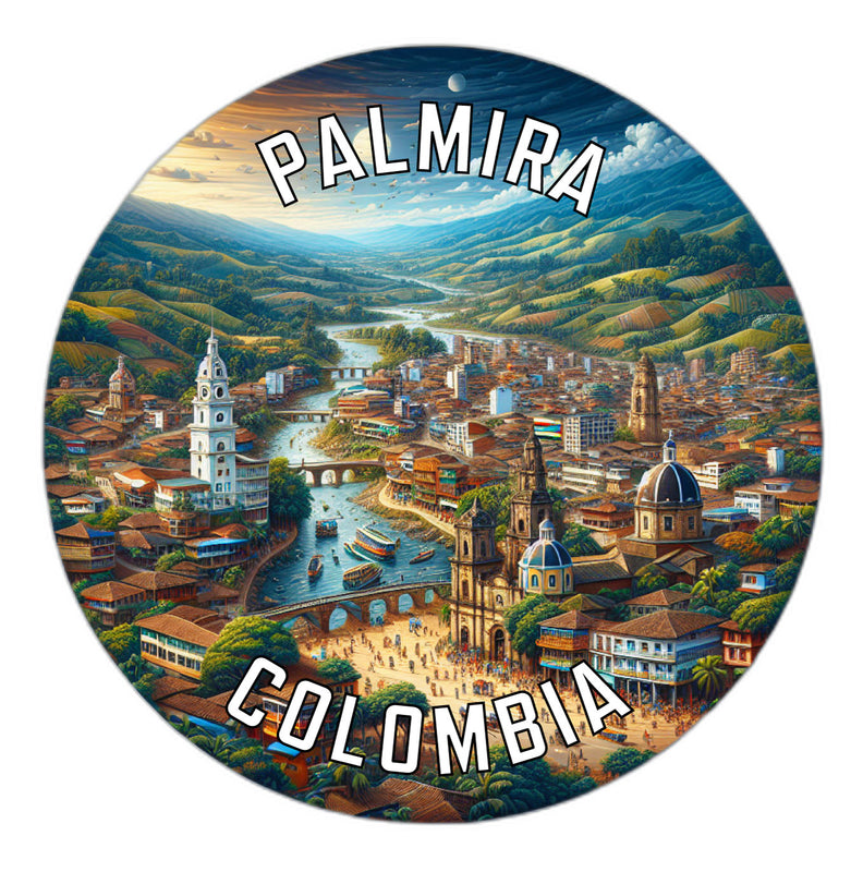 Palmira Colombia Souvenir Vinyl Decal Sticker 2-Inch