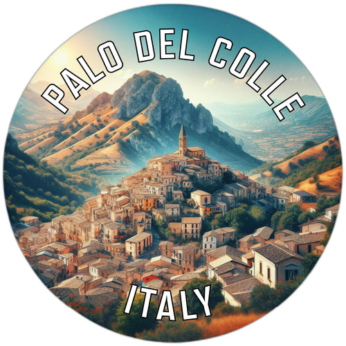 Palo del Colle Italy Souvenir Die Cut Flat Magnet 6-Inch