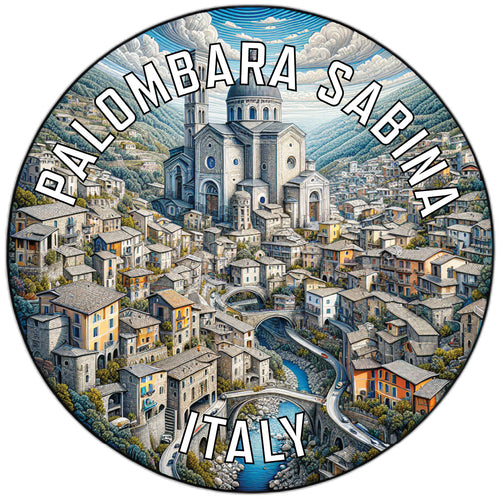 Palombara Sabina Italy Souvenir Vinyl Decal Sticker 2-Inch
