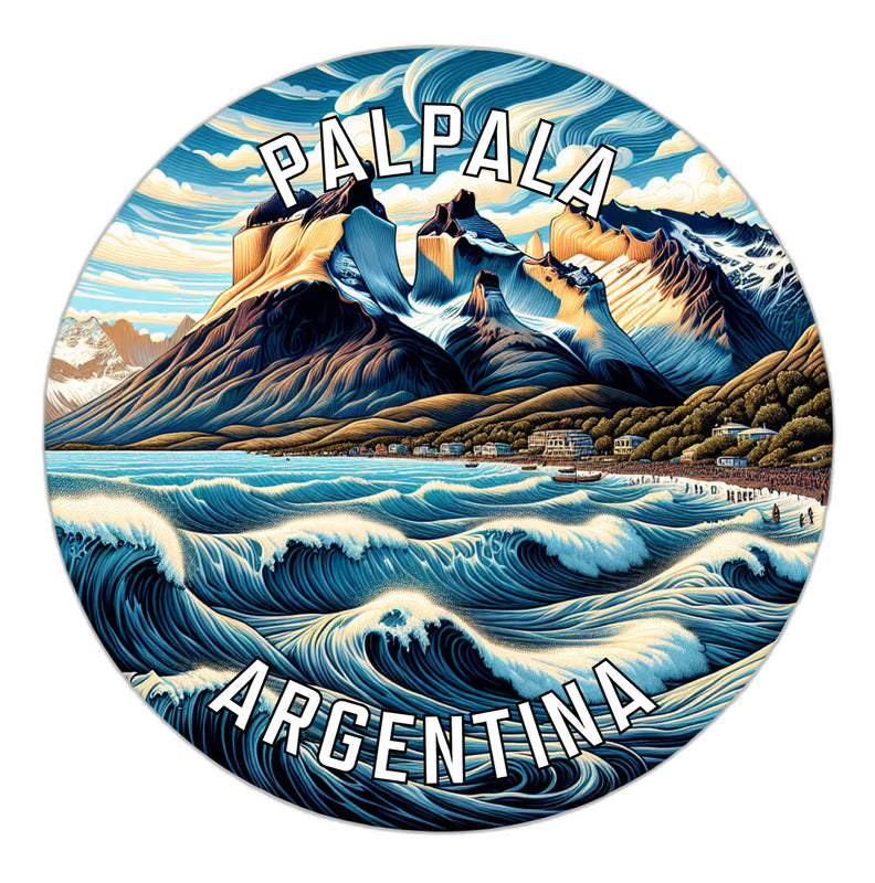 Palpala Argentina Souvenir Die Cut Flat Magnet 6-Inch