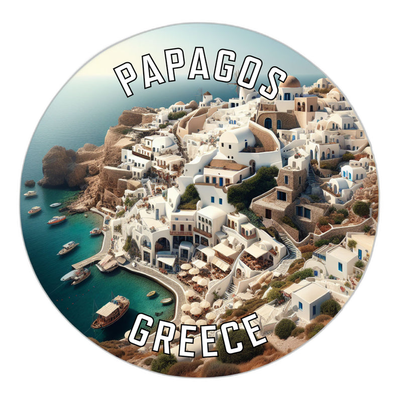 Papagos Greece Souvenir Vinyl Decal Sticker 6-Inch
