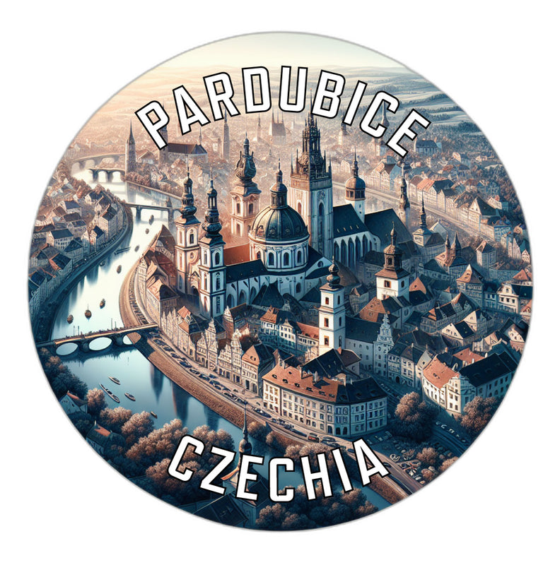 Pardubice Czechia Souvenir Vinyl Decal Sticker 6-Inch
