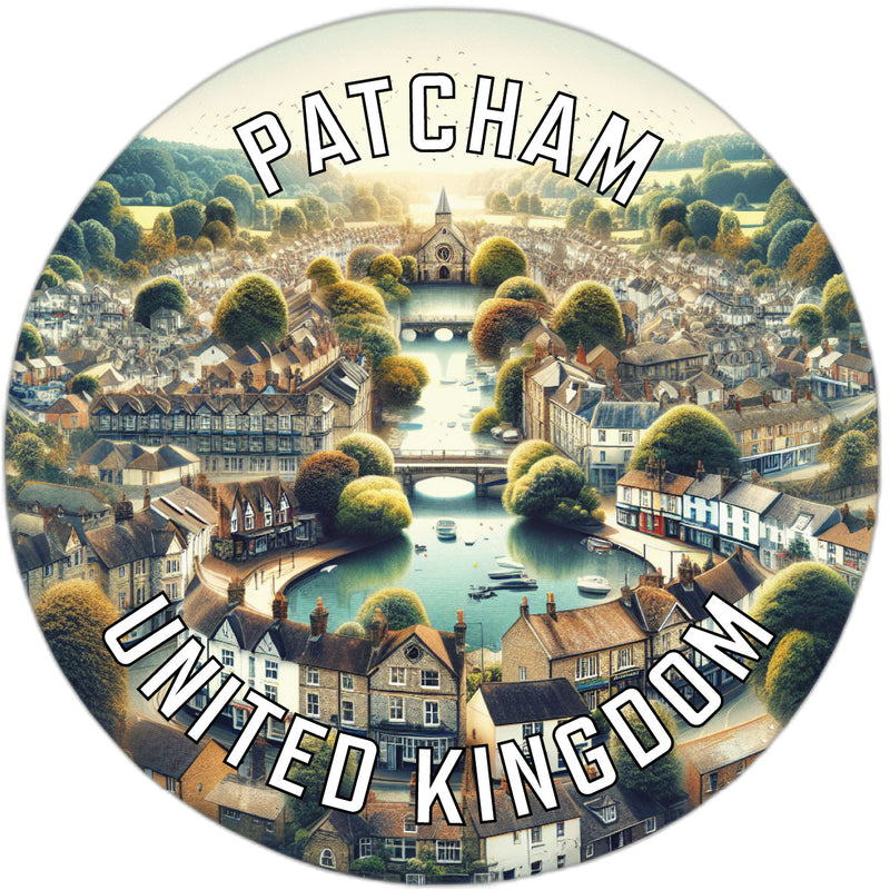 Patcham United Kingdom Souvenir Vinyl Decal Sticker 2-Inch