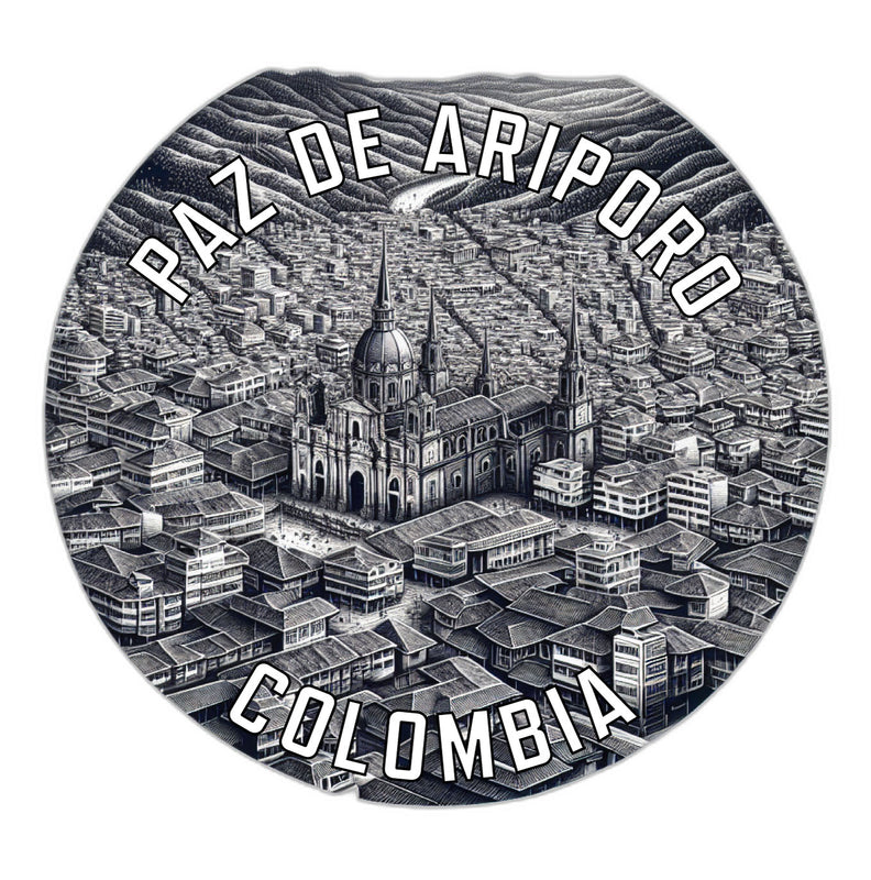 Paz de Ariporo Colombia Souvenir Die Cut Flat Magnet 6-Inch