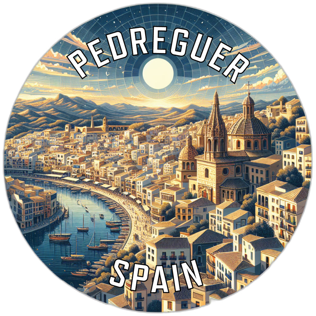 Pedreguer Spain Souvenir Vinyl Decal Sticker 6-Inch