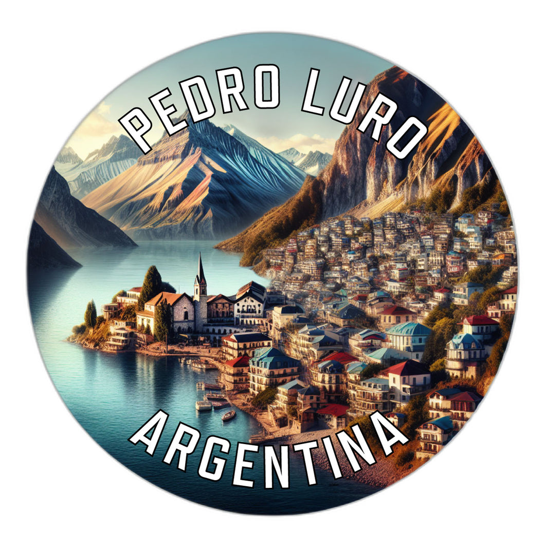 Pedro Luro Argentina Souvenir Die Cut Flat Magnet 2-Inch