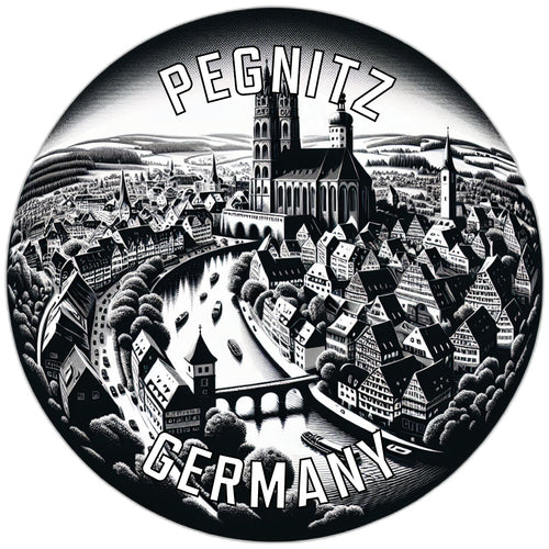 Pegnitz Germany Souvenir Vinyl Decal Sticker 2-Inch