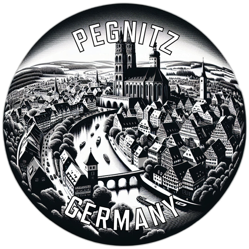 Pegnitz Germany Souvenir Vinyl Decal Sticker 2-Inch