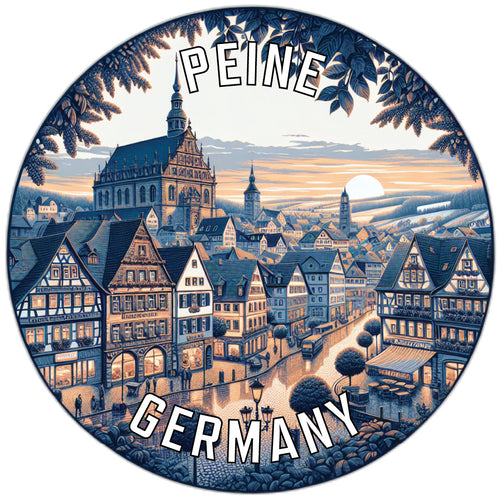 Peine Germany Souvenir Vinyl Decal Sticker 6-Inch