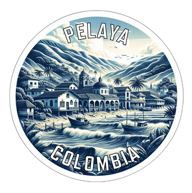 Pelaya Colombia Souvenir Vinyl Decal Sticker 2-Inch