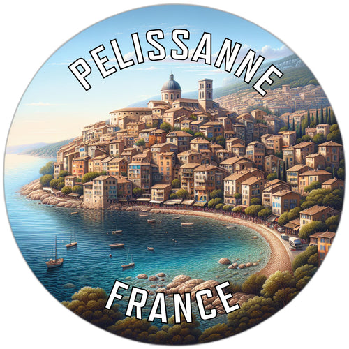 Pelissanne France Souvenir Vinyl Decal Sticker 2-Inch
