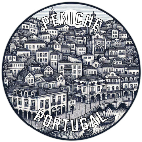 Peniche Portugal Souvenir Vinyl Decal Sticker 3-Inch