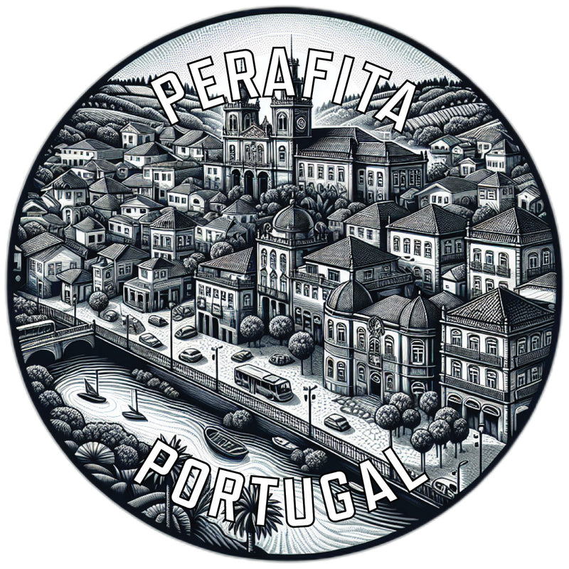 Perafita Portugal Souvenir Vinyl Decal Sticker 2-Inch