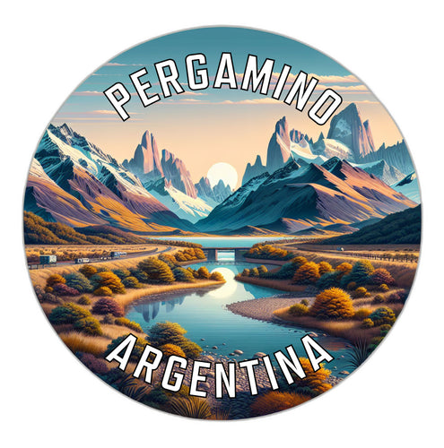 Pergamino Argentina Souvenir Die Cut Flat Magnet 2-Inch