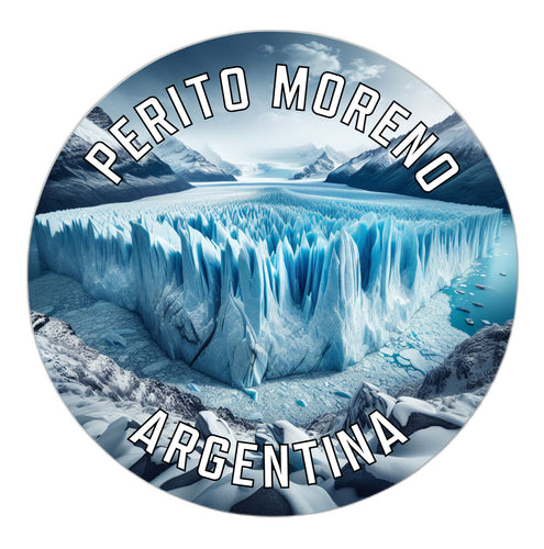 Perito Moreno Argentina Souvenir Die Cut Flat Magnet 6-Inch