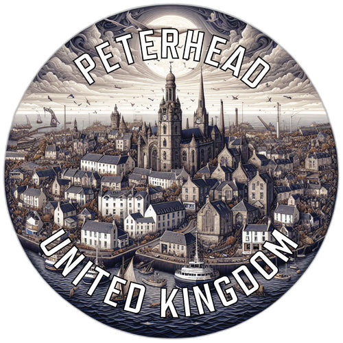 Peterhead United Kingdom Souvenir Vinyl Decal Sticker 2-Inch