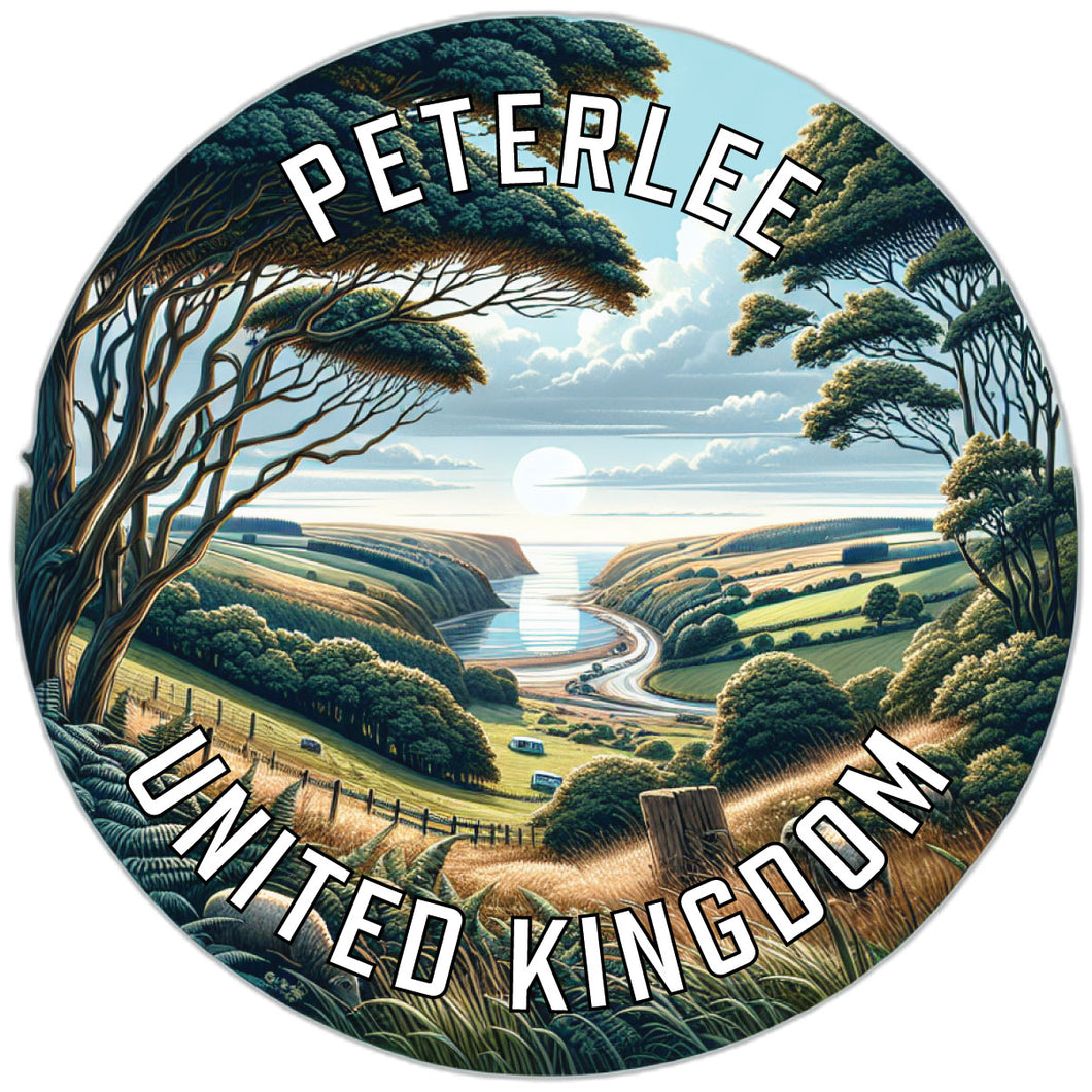 Peterlee United Kingdom Souvenir Vinyl Decal Sticker 2-Inch