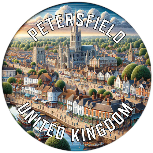 Petersfield United Kingdom Souvenir Vinyl Decal Sticker 2-Inch