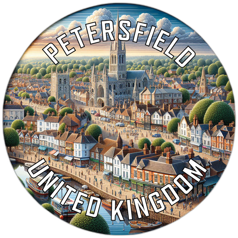 Petersfield United Kingdom Souvenir Vinyl Decal Sticker 2-Inch