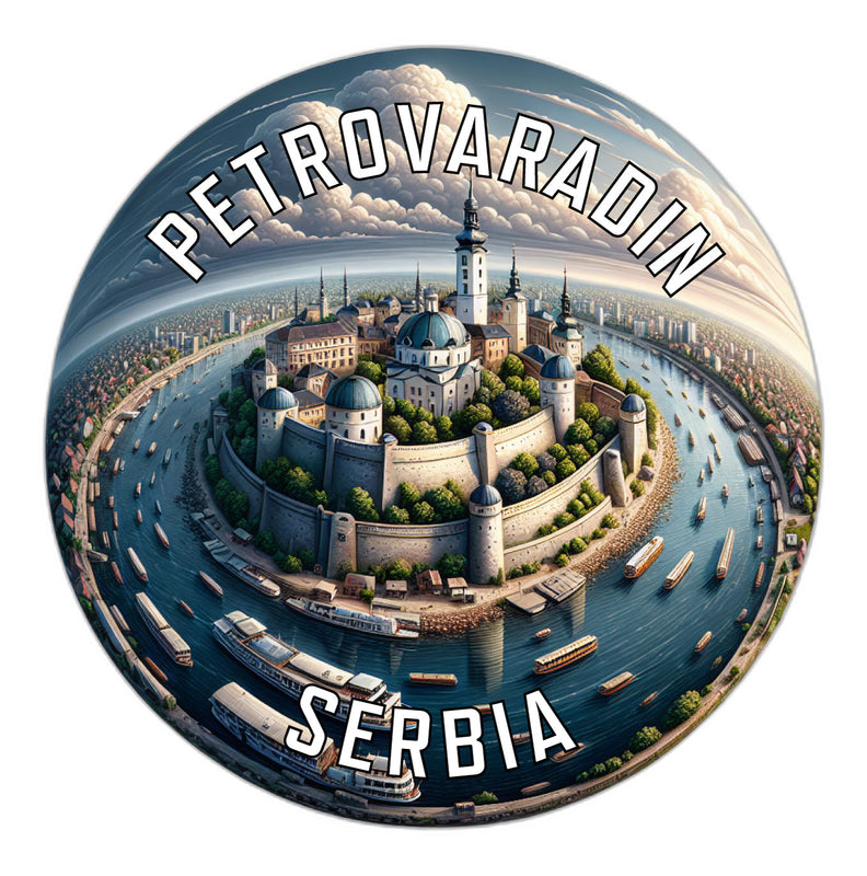 Petrovaradin Serbia Souvenir Vinyl Decal Sticker 6-Inch
