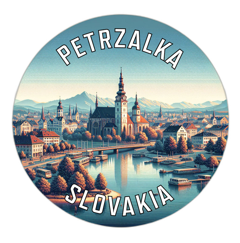 Petrzalka Slovakia Souvenir Vinyl Decal Sticker 2-Inch