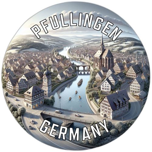 Pfullingen Germany Souvenir Vinyl Decal Sticker 2-Inch