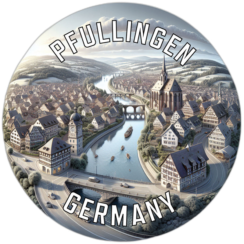 Pfullingen Germany Souvenir Vinyl Decal Sticker 2-Inch