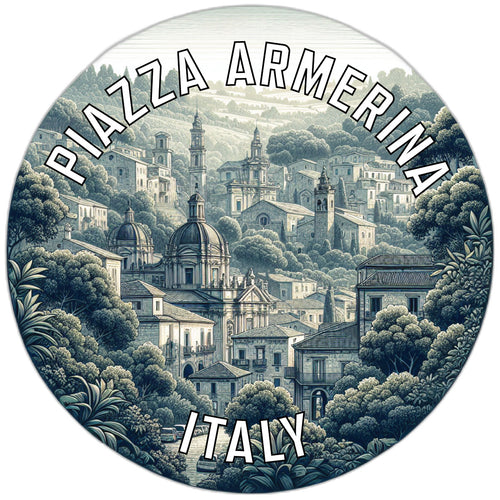 Piazza Armerina Italy Souvenir Die Cut Flat Magnet 2-Inch